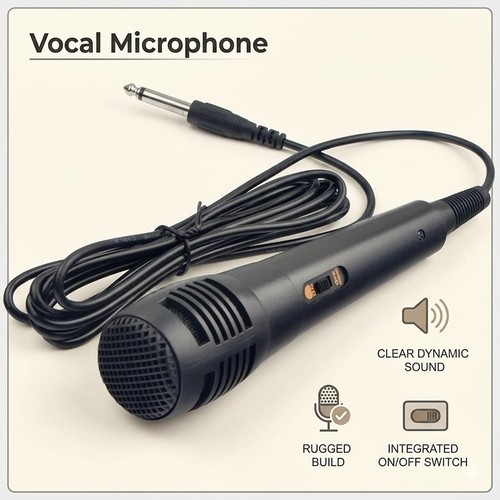 Wired dynamic vocal microphone - dynamic,