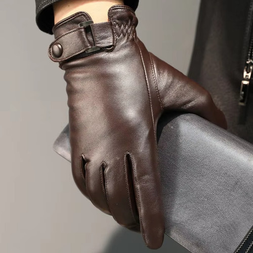 Men genuine sheepskin - men's,