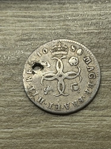 Charles maundy fourpence - maundy,,
