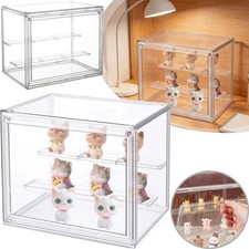 2 Tiers Clear Display Case