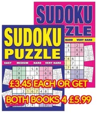 Sudoku Puzzle Book Adults Trivia UK Fun