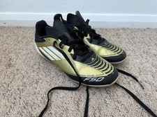 Adidas F50 Messi Gold and