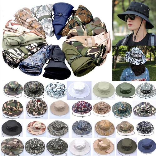 Camo sun hat bucket - camo,