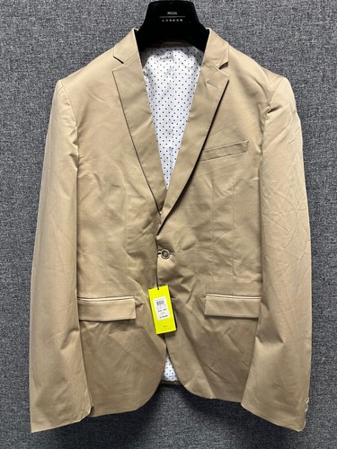 Moss bros slim fit beige - bros,