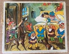 Snow White Seven Dwarfs Vtg