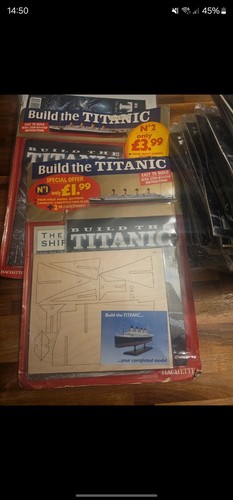 Hachette build the titanic - build,