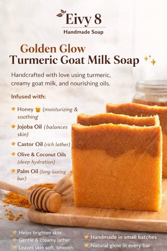 Turmeric goat milk - goat, ✨