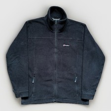 Berghaus Thermal Pro Polartec Black Embroidered Fleece Jacket Womens Size 14