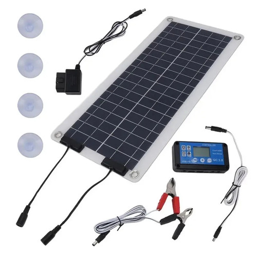 12v 24v portable mono solar - 24v,