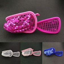 Mens Womens Sequins C-string