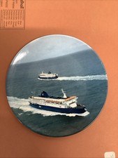 P&O Cross Channel Ferries Vintage Poole Pottery Ceramic Dish with 6” Diameter.