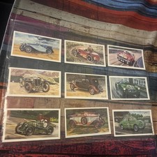 Vintage 1980s Grandee Cigarette Cards – Famous M.G. Marques (Set of 9) 