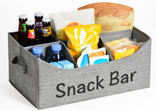 Snack basket organizer and - snack,