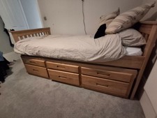Happy Beds Captain Waxed Pine