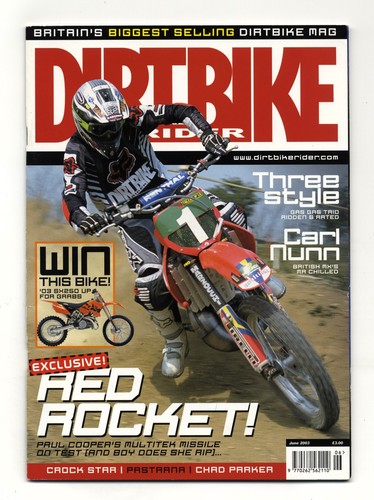 Dirt bike rider magazine - dirt,