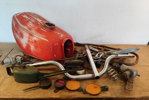 Set bike moped simson - bike,