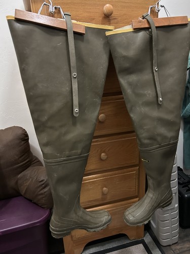 Vintage rubber hip - rubber, waders