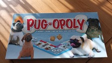 PUG-OPOLY PUGOPOLY MONOPOLY BOARD GAME LATE FOR THE SKY COMPLETE