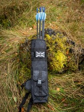 Black Archery Qiuver With Optional British Tactical Patch