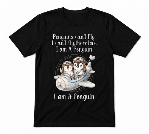 Penguins can fly - fly, penguin