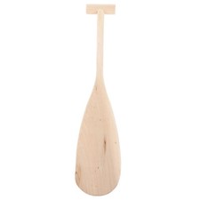 1Pc Wood Oar Boats Paddle Wooden Paddle for Boating Handheld Wood Oar