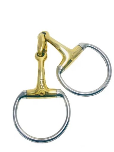 Eggbutt lozenge snaffle bit - eggbutt,