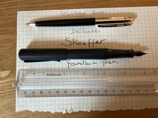 Fountain pen Fabber Castell & Biro ballpoint pen