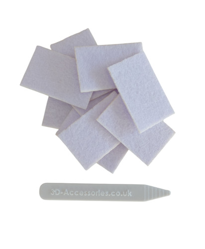 Track cleaning pads - 10,