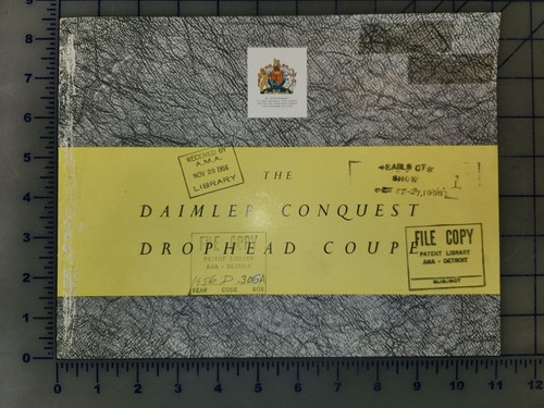 1956 daimler conquest drophead - conquest,
