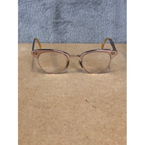 Vintage pink gold cat eye - vintage,