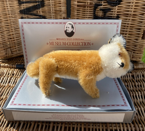 Steiff museum collection fox - steiff,