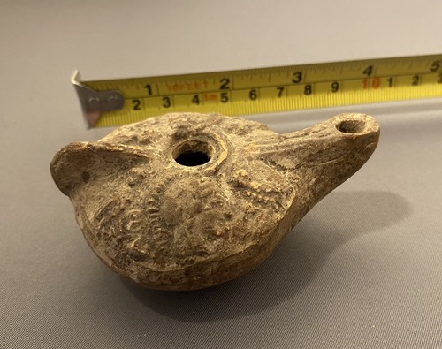 Ancient terracotta oil - ancient, lamp