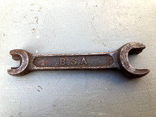 Vintage original BSA twin pre unit toolkit  tappet adjuster spanner wrench