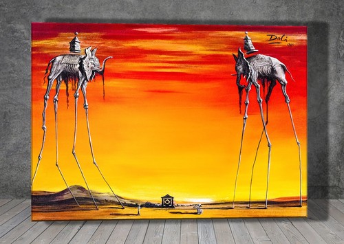 Salvador dali the elephants - dali,