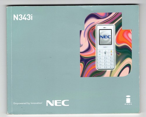 Nec n343i vintage mobile phone - nec,