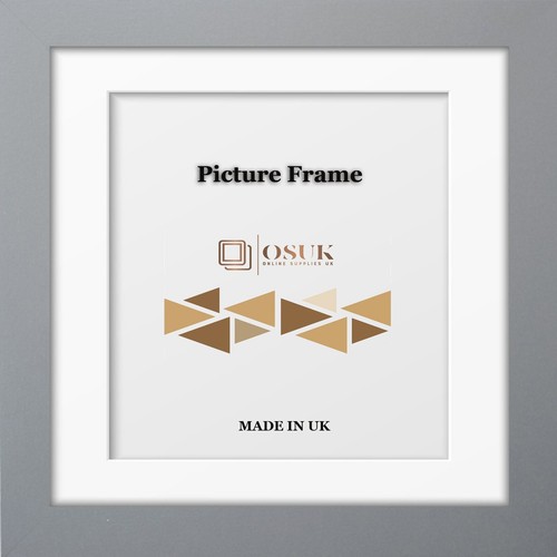 Square photo frame - square, black