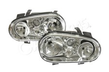 Genuine VW Golf R32 GTI Halogen Twin Headlights Pair 1J1941017F 1J1941018F