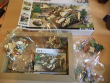 SLUBAN ARMY TANK BUILDING BLOCKS KIT WW2 TANK M38-B0858 CONSTRUCTION KIT spares