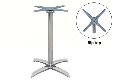 Premium brushed aluminium flip - aluminium,