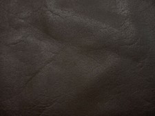 2 Dark Brown Soft real leather ovals / elbow patches 0.9mm *BR636