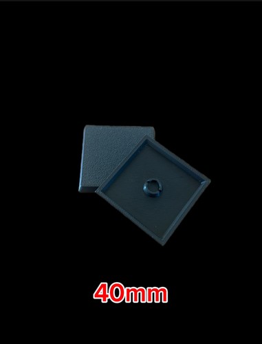 40mm square warhammer - warhammer, bases