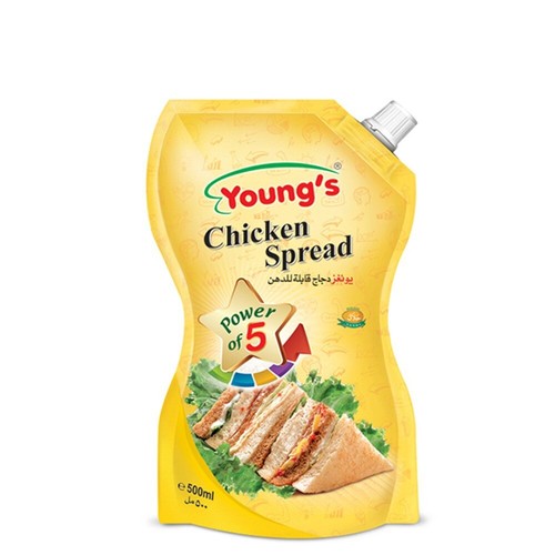 Young chicken spread 500ml - chicken,