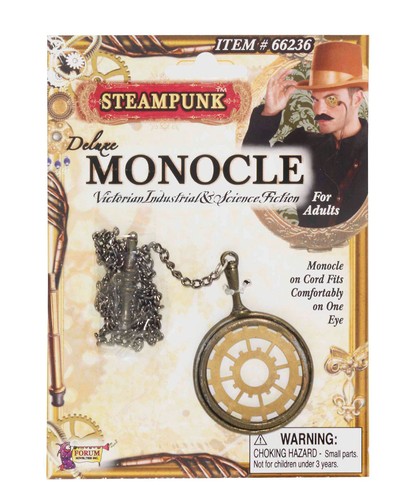 Deluxe steampunk monocle - deluxe,