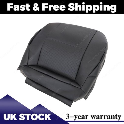Driver bottom seat cover - bottom, black