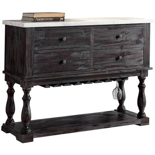 Acme gerardo drawer wooden - 4-drawer,