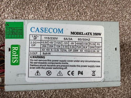 Casecom atx desktop power - atx,