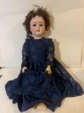 Schoenau & Hoffmeister Doll 1909/6 Germany Teeth Joints Knee Elbows Antique 22"