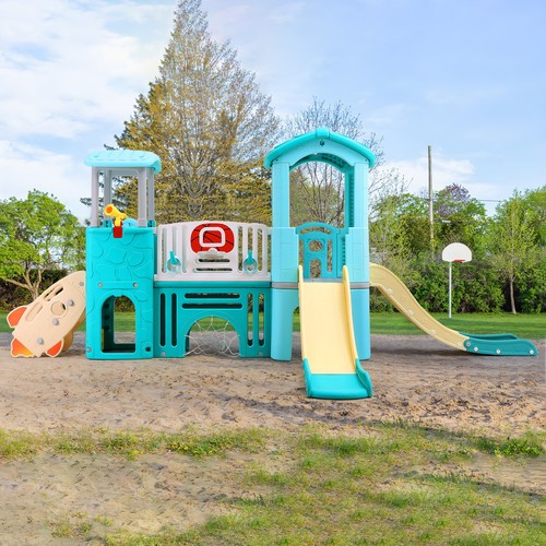 Kids castle slide - castle,