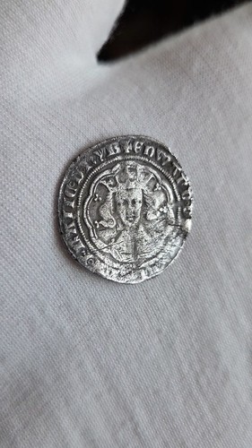 Edward iii silver groat - silver,