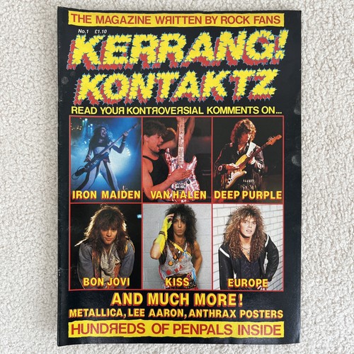 First issue kerrang - kerrang!, kontaktz
